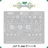 SAM:14 Amaoe Plate IC Mold Plate/ Exynos7870 Exynos7884 Exynos7885 Exynos7904 Exynos9610 Exynos9611