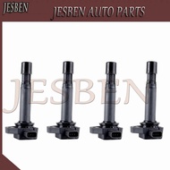 4X 30520-PGK-A01 30520-PVF-A01 30520-PVJ-A01 Ignition Coil for HONDA CIVIC PILOT RIDGELINE STREAM AC