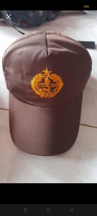 topi boni putri/siaga/penggalang/penegak topi pramuka topi boni