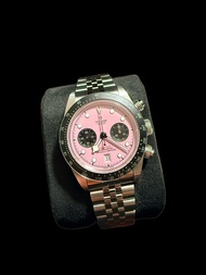 全新Tudor  M79360N 粉紅Pink Black Bay Chrono