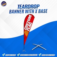 DPS Advertising Teardrop Banner Stand l Display stand l 3.5 Meters or 11 Feet Height