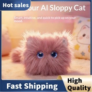 AI Cat Robot AI Scruffy Cat Plush Toy AI Companion Robot