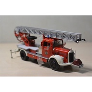 Mini Cut Minichamps 1: 43 Mercedes-Benz Benz L3500 DL17 Fire Truck, Defective, Cloud Ladder Bracket 