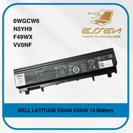 DELL 0WGCW6 N5YH9 F49WX VV0NF for LATITUDE E5440 E5540 14 Battery