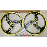 Sport Rim 20" 3 batang silang , sabit , tebuk , Spider , GTO juntuk basikal