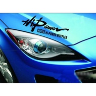 Hks Muffler "High Power" Sticker