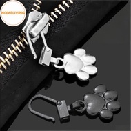homeliving Detachable Metal Zip Zipper Sliders Head Replacement Replacement Tab Zipper DIY Sewing Ba