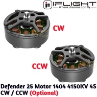 iFlight Defender 25 Motor 1404 4150KV 4S CW/CCW (Optional) DF1404-41