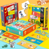 On The Go Mall Early Learning Montessori Puzzle Pack – 5-in-1 Matching & Connecting Set