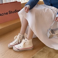 IW8C MARCO & JOYCE High-Top Fashion Version Shoes Women 2026 Spring All-Match Star Thick-Soled Comfo