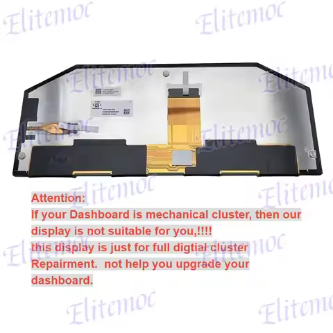 LAM123G170A 12.3 Inch LCD Display For BMW 5 Series E60 E61 E63 E64 2003-2009 Digital Dashboard Panel