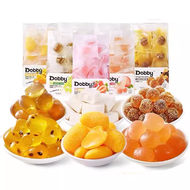Dobby Dobby Fruit Juice Jelly Coconut Mango Passion Fruit Soft Candies for Wedding G Casual Snack Gift