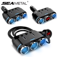 12V-24V Car Chargers Socket Splitter Plug LED USB Charger Adapter USB Car Charger For Mobile Phone MP3 DVR Accessories