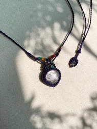 蠟線編織/金運石項鍊