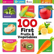 Bundanjai (หนังสือ) 100 First Fruits Vegetables (ใช้ร่วมกับ MIS Talking Pen)