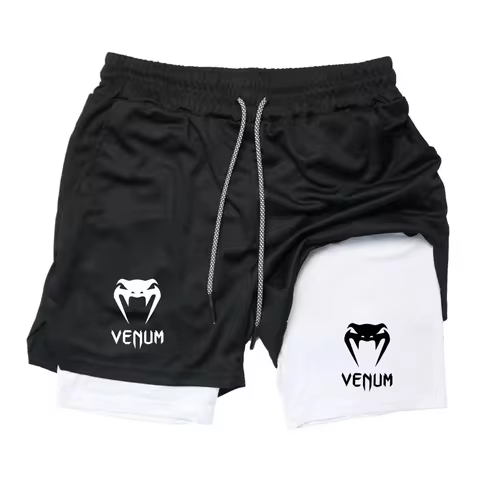 2026 Summer Sports Shorts 2-in-1 Gym Running Shorts Slow Running Casual Sportswear Fitness Double La