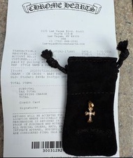 Chrome hearts 22k babyfat pendant with diamond