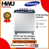 Promo Samsung Mesin Cuci 2 Tabung 9,5 Kg / Twin Tub Dynamic Pulsator