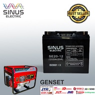 Aki genset 12V 20Ah Aki UPS VRLA SINUS 6-DZF-20 PALING BAGUS