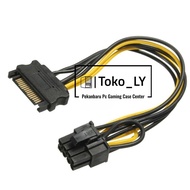 SATA To 8 Pin 8Pin PCIE Power Cable Converter VGA Converter