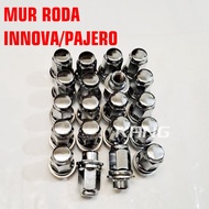 LUG NUT RACING - MUR RACING - MUR BAUT RODA MOBIL INNOVA / FORTUNER / ALPHARD / PAJERO SPORT / HILUX