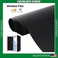 200cm X 45cm Sticker Tinted Rumah Cermin Tingkap Sliding Door Window Privacy Wallpaper UV Film Sun P