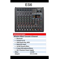 Wisdom es6 / es6 mixer original audio mixer