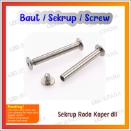 Chicago Screw Screw Barrel Female Male Screw For Wheels Suitcase Bag Belt Accessories