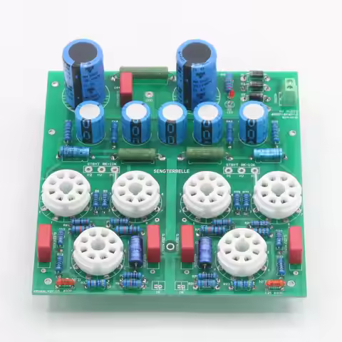 HiFi 6N9P+6P6P Tube Stereo Amplifier Board PP Push-Pull Power Amp Kit 12W
