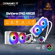 Segotep Bevere 240 ARGB INTEL/AMD 240mm AIO Cooler - White