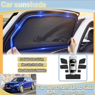 For Mercedes Benz GLB Accessories X247 2019~2023 2020 Side Car Sunshade Windshield Cover Light Block