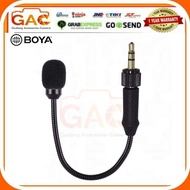 Boya BY-UM2 3.5mm 1/8" TRS Mini Gooseneck Flexible Microphone