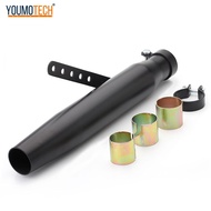 ระบบท่อไอเสียคาเฟ่มอเตอร์ไซค์เรเซอร์แบบย้อนยุคขนาด38/40/43ซม. ท่อหางแก้ไขท่อไอเสียอเนกประสงค์สำหรับ