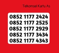 Nomor Cantik Telkomsel Kartu AS ABAB