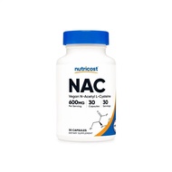 Nutricost N-Acetyl L-Cysteine (NAC) Supplement Capsules