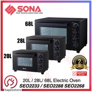 Sona Electric Rotisserie Oven Series SEO2233 SEO2288 SEO2268 SEO 2233 2288 2268