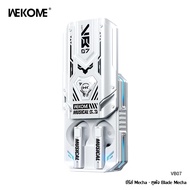 WEKOME Slider TWS mecha blade ตัวเลื่อนสร้างสรรค์ชุดหูฟังบลูทูธ 5.3 ชุดหูฟังบลูทูธไร้สายกึ่งอินเอียร