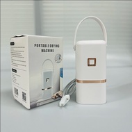 400W Mini Dryer Machine Portable Clothes Dryer Cloth Dryer Quiet Dryer Machine Deep Heating Cleaning