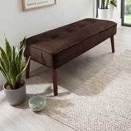 BENCH - BENCH - MINIMALIST SMALL SOFA WITH WOODEN LEGS