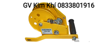 Tời quay tay nhập khẩu tời quay tay tự hãm hàng cao cấp trọng tải 1200LBS(545kg) tự khóa tự hãm tời