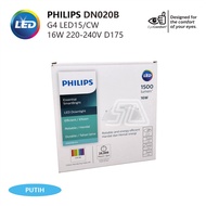 Philips LED Downlight DN020B G4 LED15/CW 16W 220-240V D175