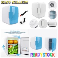 peti ais kecil mini mudah alih 4L Mini Fridge Household refrigerator Car Use Portable Cooler Refrigerator Warmer Fridge