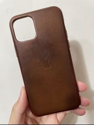 Apple iPhone 11 Pro Leather Case(Brown)