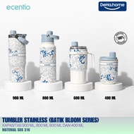 ECENTIO TUMBLER STAINLESS 316 BATIK BLOOM SERIES