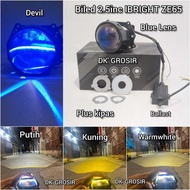 IBRIGHT ZE 65 - BILED Projector IBRIGHT ZE65 All Weather 2.5INC 3 Colors Blue Lens plus fan DEVIL an