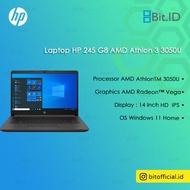 Laptop HP 245 G8 AMD Athlon Silver 3050 4GB 512GB SSD 14"HD Win 10