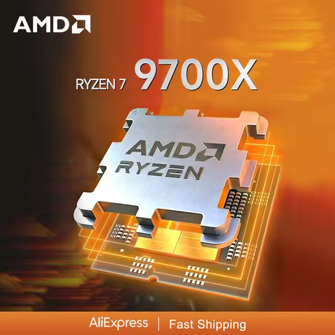 AMD Ryzen 7 9700X R7 9700x NEW 40MB Game Cache Socket AM5 5.5GHz 8-Core 16-Thread 4NM TDP 65W Gaming