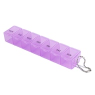 Fammie Fammie Portable And Small 7 Day Weekly Pill Travel Box Tablet Holder Medicine Dispenser Organiser Storage