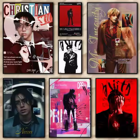 Popular Singer D-DPR IAN Poster HD Print Personalized Canvas Wall Mural Art Poster Photos For Living