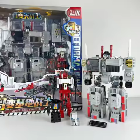 Trasformazione Metroplex Ko G1 Tre Trasformazioni Bestia Dinobot 5 in 1 Action Figures Collezione Re